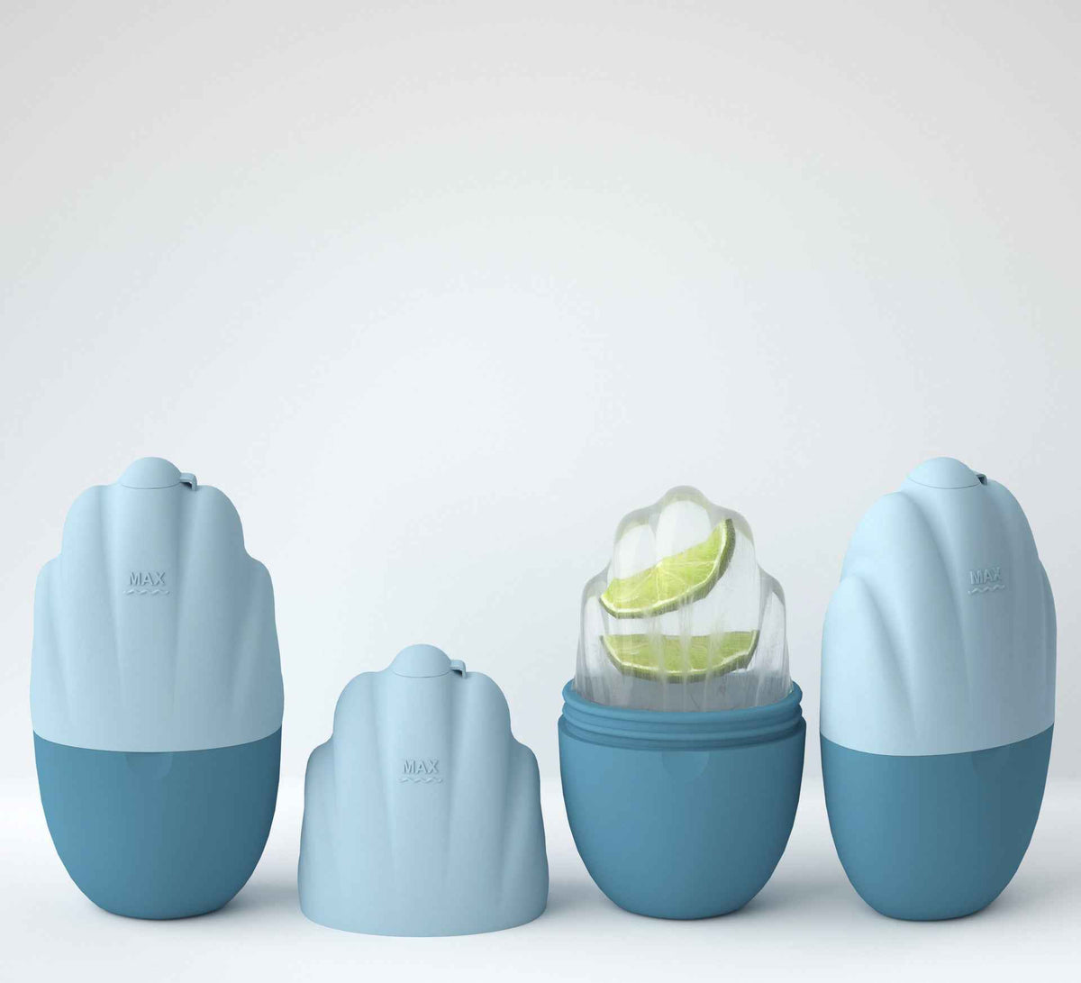 Bandeja para rodillo de hielo facial – ideal para reducir bolsas e hinchazón.
