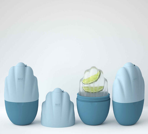 Bandeja para rodillo de hielo facial – ideal para reducir bolsas e hinchazón.