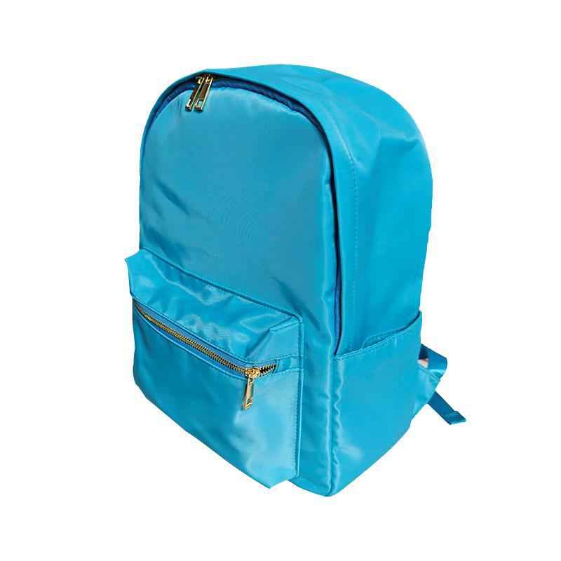 In stock waterproof backpack casual schoolbag large capacity high quality simple backpack school nylon storage bag