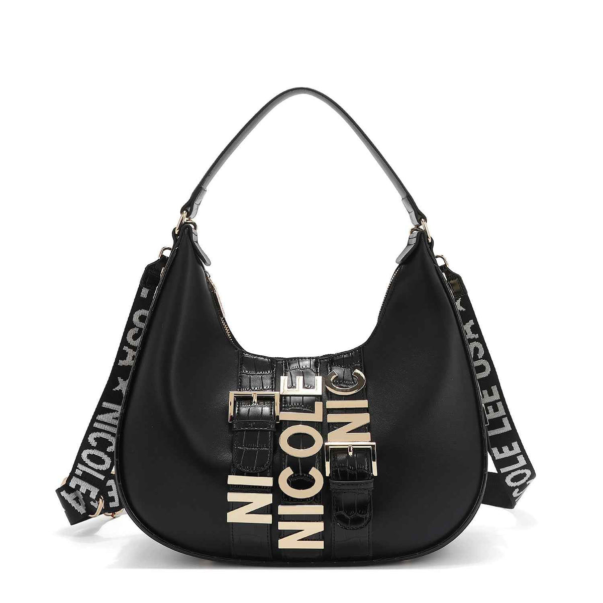CALISTA BOLSO DE HOMBRO GRANDE (NEGRO)
