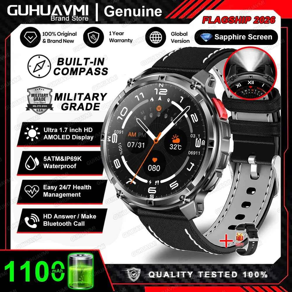 Smartwatch T-Rex 3 Pro Ultra – Edición Militar 1100mAh