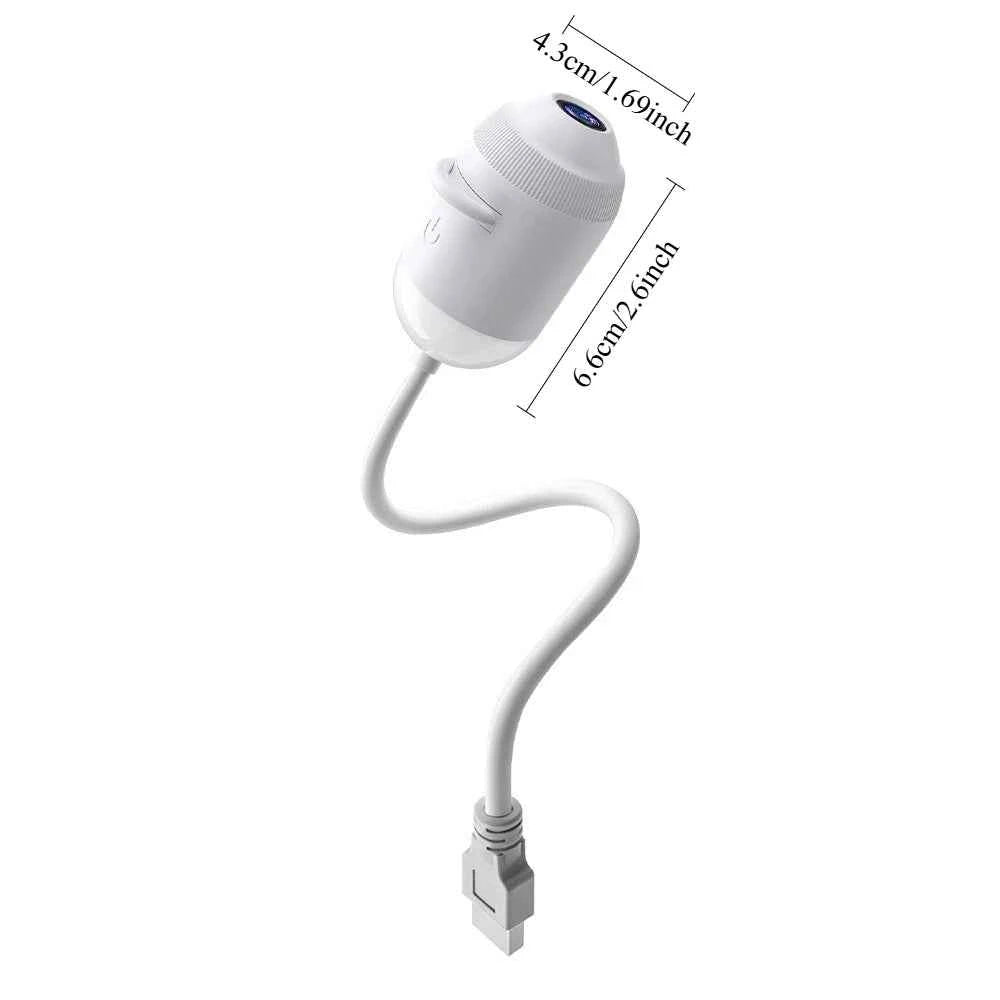 Lámpara proyector de galaxias 2 en 1 USB, luz nocturna de cielo estrellado con diapositivas HD