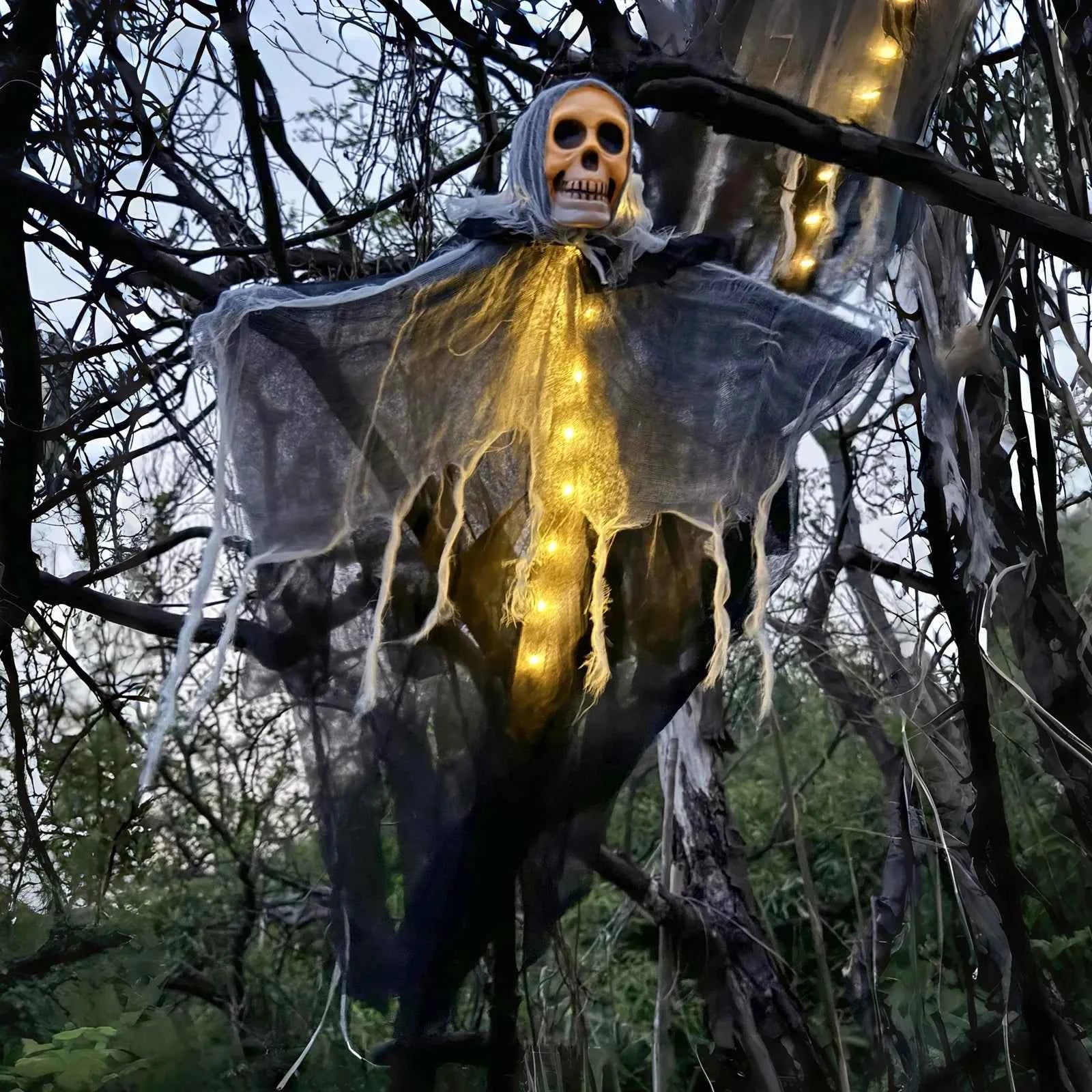 GhostGlow™ — Fantasma LED de Halloween