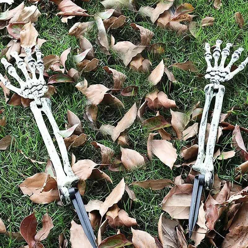 Estacas de Esqueleto Realistas – Decoración de Halloween para Jardín y Exterior.