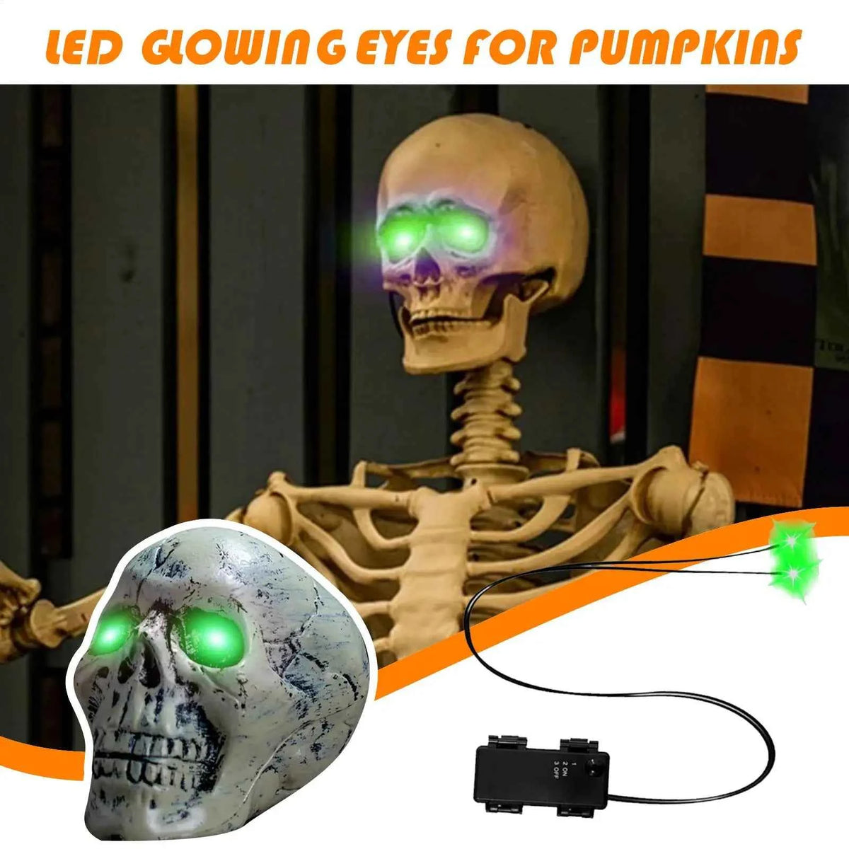 Spooky Eyes™ — Luces LED de Halloween