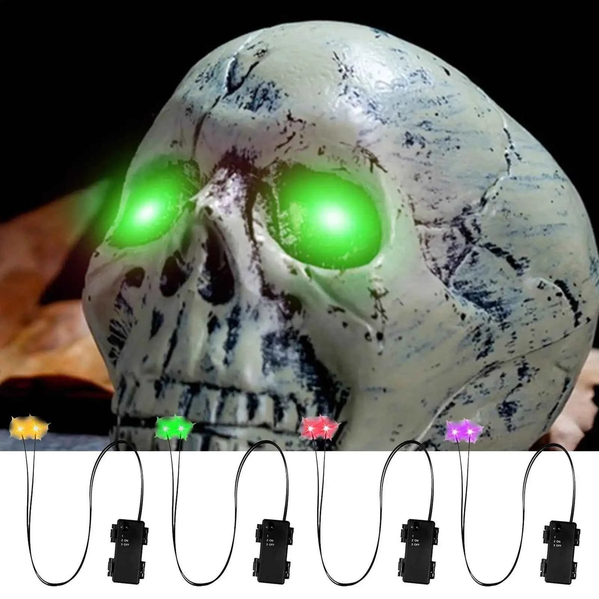 Spooky Eyes™ — Luces LED de Halloween