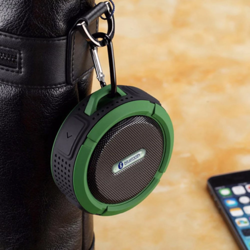 Mini Portable Waterproof Bluetooth Speaker with Suction Cup - MackShopping