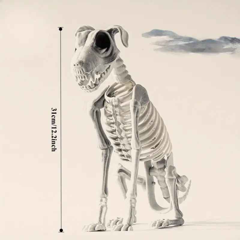 Halloween Dog Skeleton Decoration